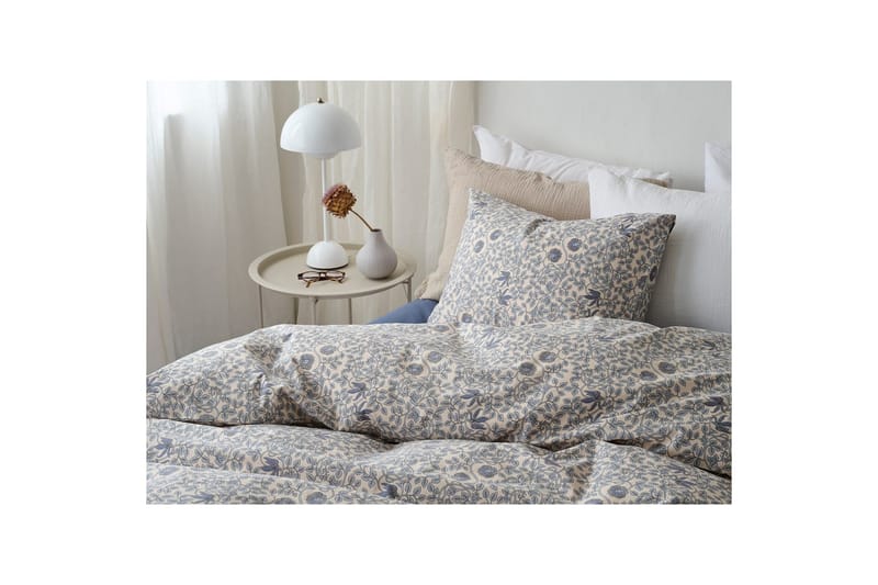 Dynetrekksett Enkeltseng 2-Delers Botanique - Blå - Tekstiler - Sengetøy - Dyne