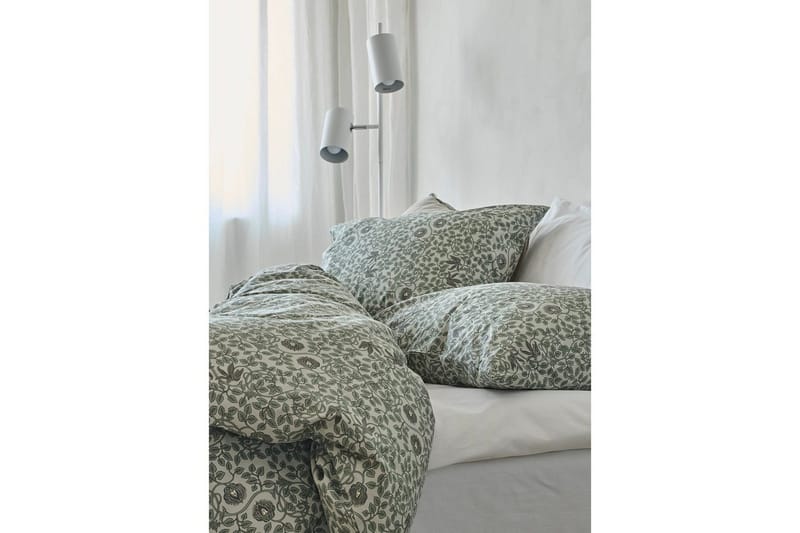 Dynetrekksett Enkeltseng 2-Delers Botanique - Grønn - Tekstiler - Sengetøy - Sengetøysett & dynetrekksett