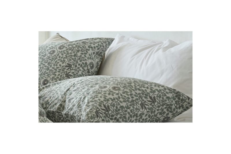 Dynetrekksett Enkeltseng 2-Delers Botanique - Grønn - Tekstiler - Sengetøy - Dyne