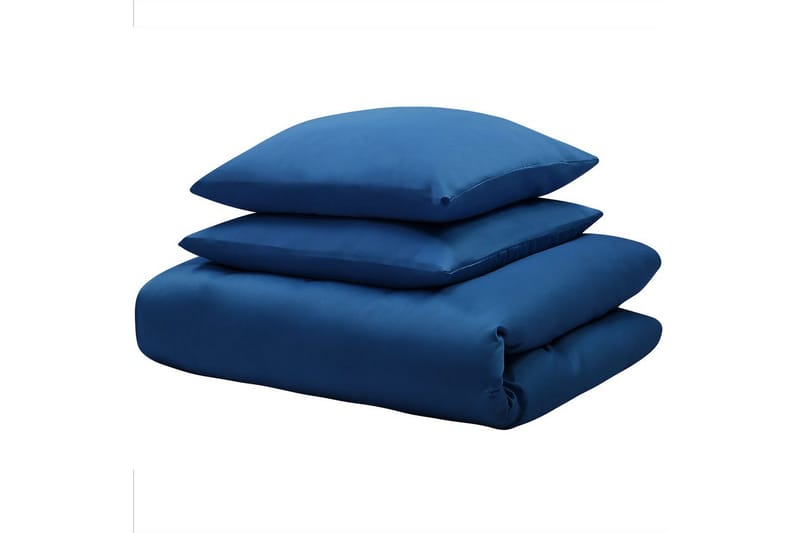 Dynetrekksett Harmonridge Blå, 220x155 cm - Blå, 220x155 cm - Tekstiler - Sengetøy - Sengetøysett & dynetrekksett