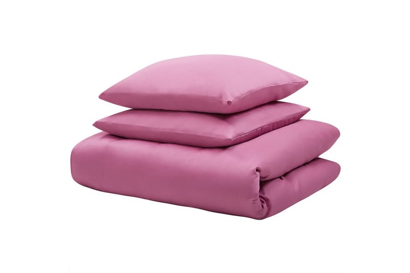 Dynetrekksett Harmonridge Rosa, 220x155 cm - Rosa, 220x155 cm - Tekstiler - Sengetøy - Dyne