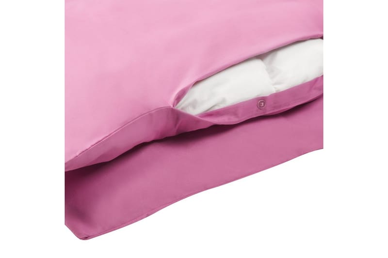 Dynetrekksett Harmonridge Rosa, 220x155 cm - Rosa, 220x155 cm - Tekstiler - Sengetøy - Dyne