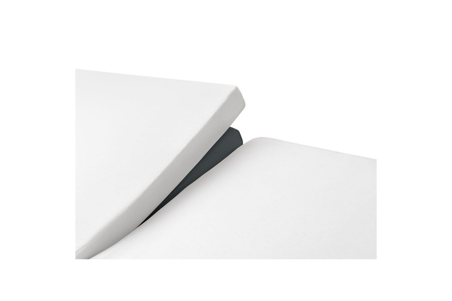 Montert laken 2-delt hvit - 160 x 200 cm