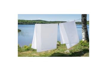 Laken Borganäs of Sweden - 240 x 260 cm, Hvit - Tekstiler - Sengetøy - Laken