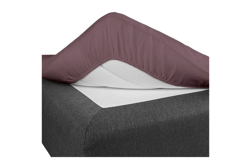 Laken med strikk Borganäs of Sweden - 120 x 200 cm, Syrin - Tekstiler - Sengetøy - Laken - Dra på laken