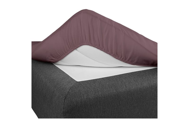 Laken med strikk Borganäs of Sweden, 180 x 200 cm, Syrin