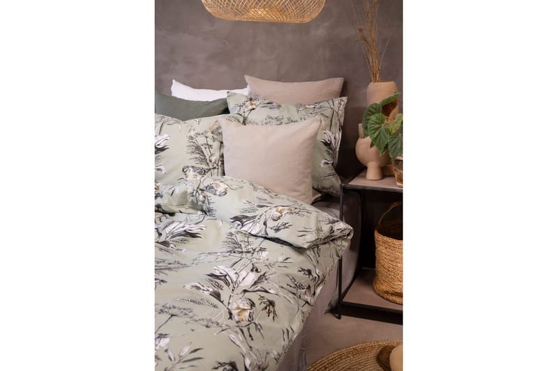 Dynetrekksett Enkeltseng 2-delt Eternity - Grønn - Tekstiler - Sengetøy - Sengeteppe