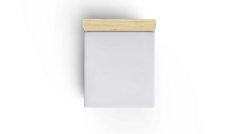 Kiyokazu formsyd laken 140x200 cm - Hvit - Tekstiler - Sengetøy - Laken - Dra på laken