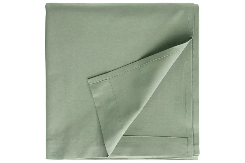 Laken Borganäs of Sweden - 150 x 250 cm, Ny grønn - Tekstiler - Sengetøy - Laken