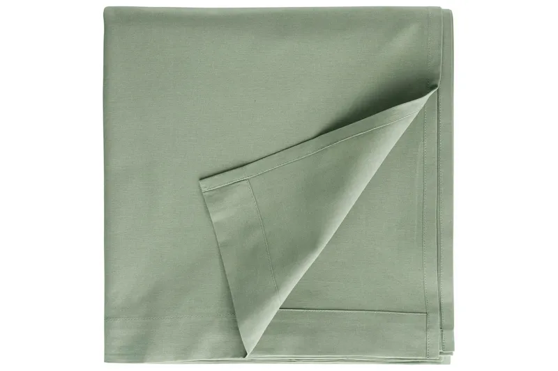 Laken Borganäs of Sweden - 150 x 250 cm, Ny grønn - Tekstiler - Sengetøy - Laken