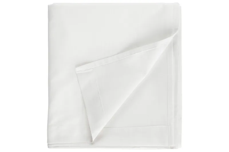 Laken Borganäs of Sweden - 180 x 260 cm, Hvit - Tekstiler - Sengetøy - Laken