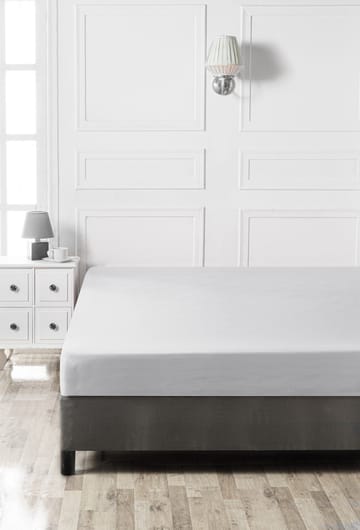 Lorysen formsyd laken 140x200 cm - Grå - Tekstiler - Sengetøy - Laken - Dra på laken