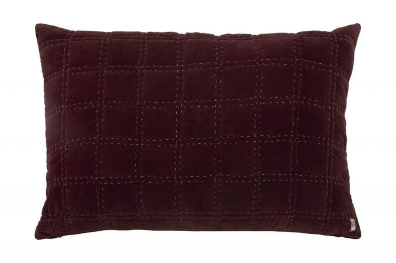 Aron Putetrekk 40x60 cm - Burgundy/Fløyel - Tekstiler - Sengetøy - Putetrekk