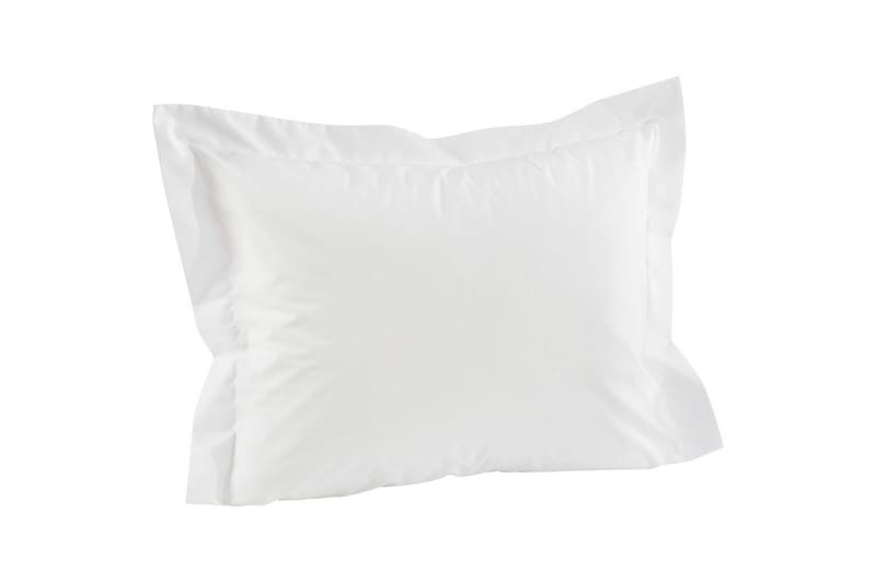 Putetrekk Egyptisk Bomull 50 x 60 cm Hvit - Tekstiler - Sengetøy - Putetrekk