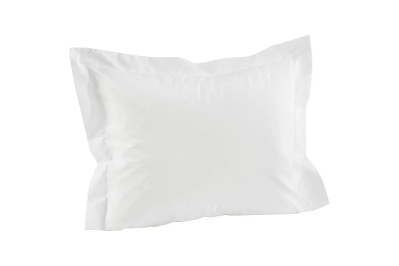 Putetrekk Egyptisk Bomull 50 x 60 cm Hvit - Tekstiler - Sengetøy - Putetrekk