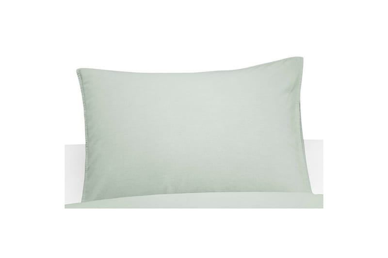 Putetrekk Vasket 50 x 60 cm - Grønn - Tekstiler - Sengetøy - Putetrekk