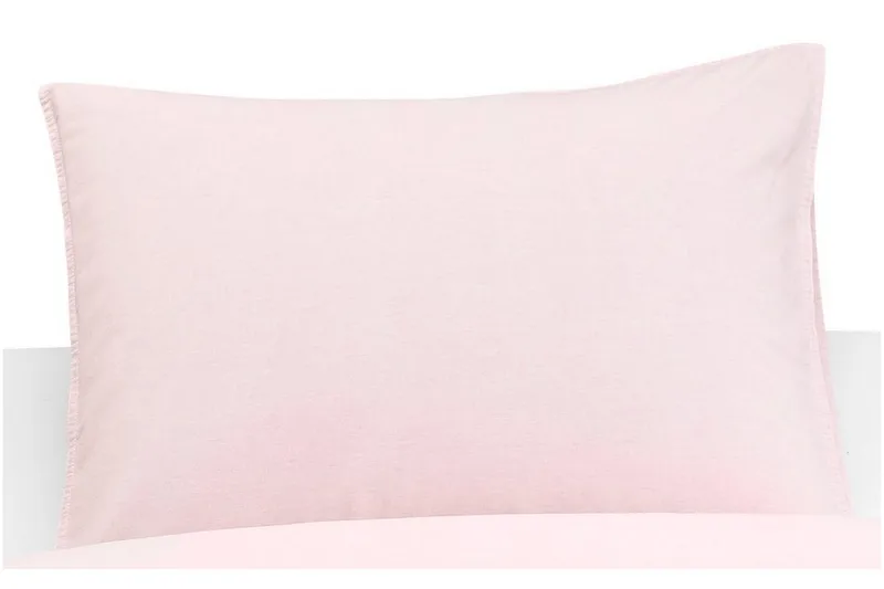 Putetrekk Vasket 50 x 60 cm, Rosa