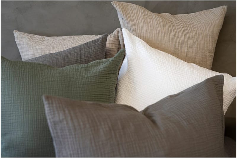 Putetrekk Rolling 50 x 60 cm - Hvit - Tekstiler - Sengetøy - Putetrekk