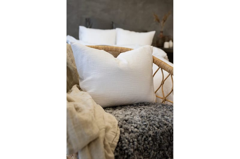 Putetrekk Rolling 50 x 60 cm - Hvit - Tekstiler - Sengetøy - Putetrekk