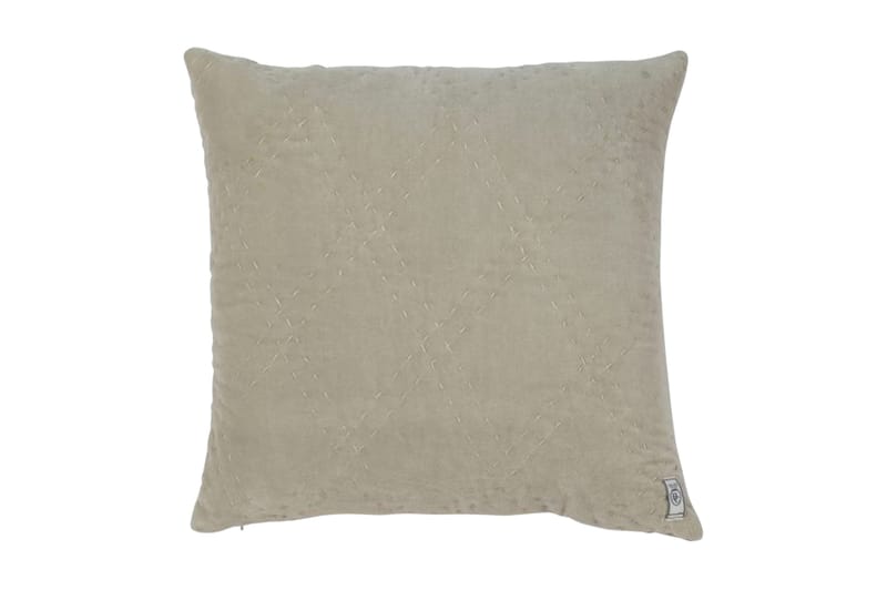 Sonje Putetrekk 50x50 cm - Sand/Fløyel - Tekstiler - Sengetøy - Putetrekk