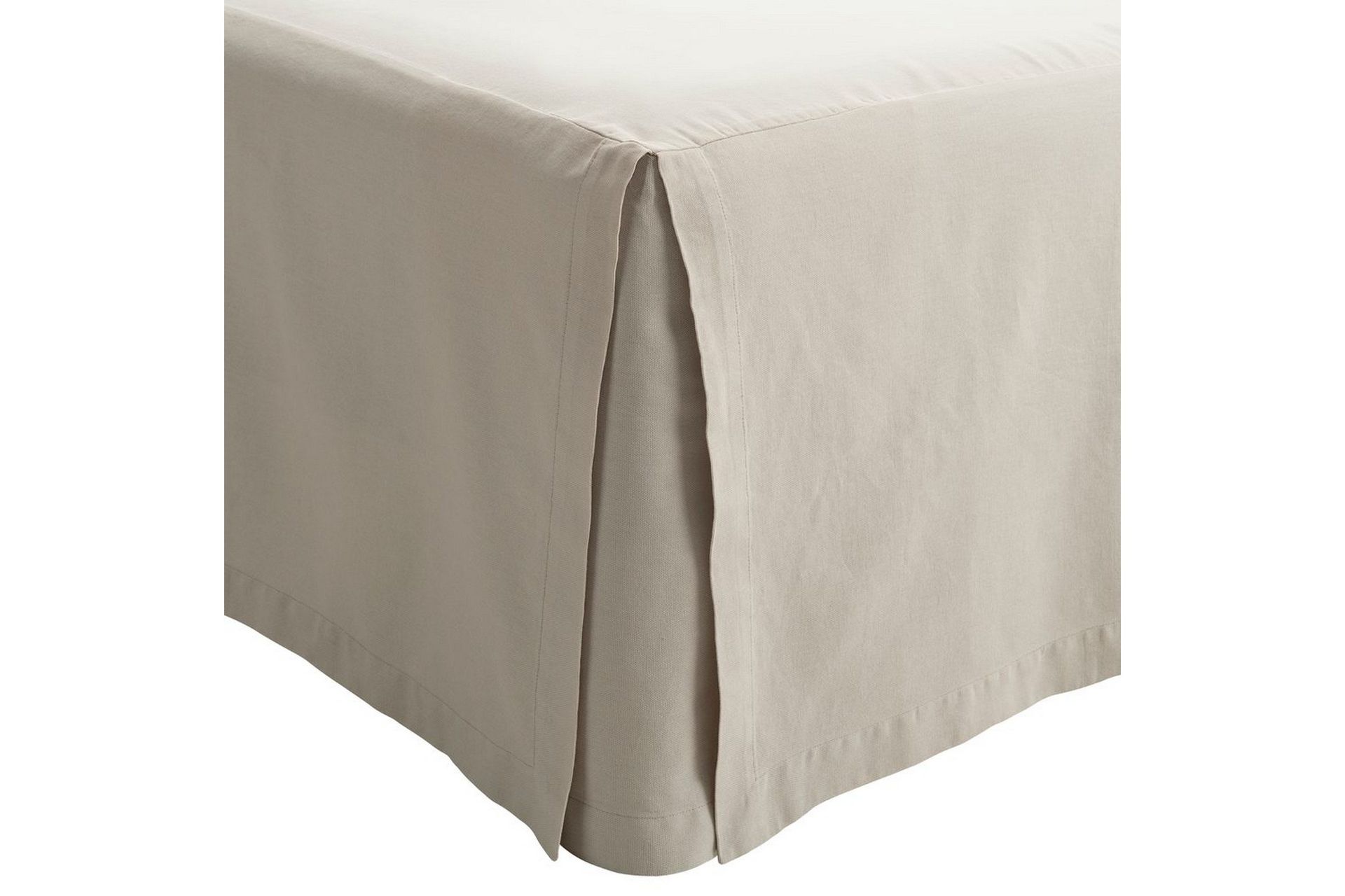 Sengekappe Borganäs of Sweden - 120 x 200 + 45 cm, Greige