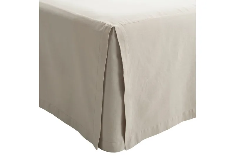 Sengekappe Borganäs of Sweden, 120 x 200 + 45 cm, Greige