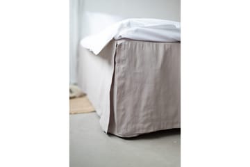 Sengekappe 180 x 200 + 58 cm Greige - Greige - Tekstiler - Sengetøy - Sengekappe & kantbeskytter - Sengekappe kontinentalseng