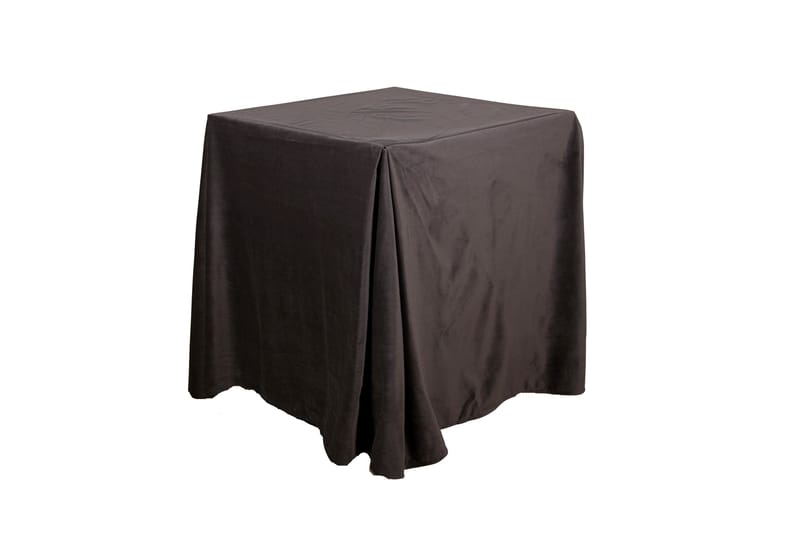 Sammet Sengekappe 120x200 cm, Grå