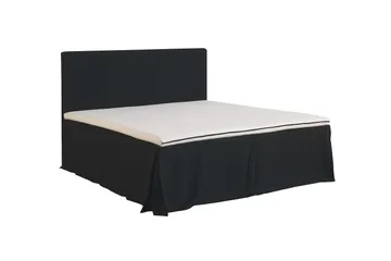 Ava Sengekappe 160x200 cm - Svart - Tekstiler - Sengetøy - Sengekappe & kantbeskytter - Sengekappe kontinentalseng
