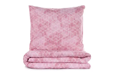 Bexheti sengesett 240x220 cm - Rosa - Tekstiler - Sengetøy - Sengetøysett & dynetrekksett