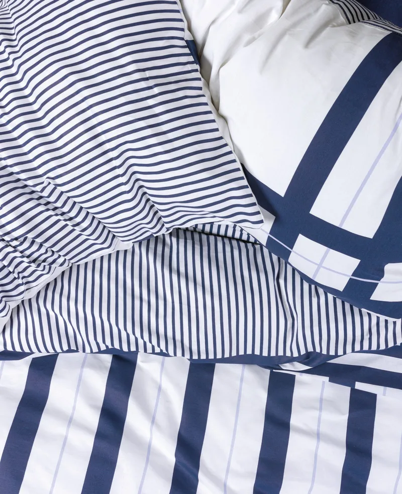 Coonabara sengesett 240x220 cm - Mørk blå - Tekstiler - Sengetøy - Sengetøysett & dynetrekksett