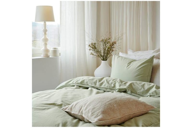 Dynetrekksett Dobbeltseng 3-Dels Humble - Grønn - Tekstiler - Sengetøy - Sengetøysett & dynetrekksett