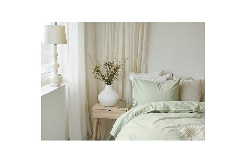 Dynetrekksett Dobbeltseng 3-Dels Humble - Grønn - Tekstiler - Sengetøy - Sengetøysett & dynetrekksett