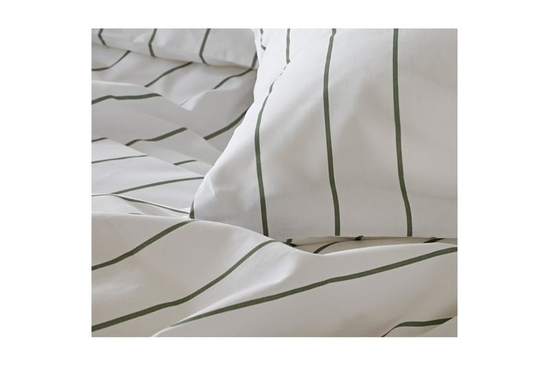 Dynetrekksett Dobbeltseng 3-Dels Saga - Grønn - Tekstiler - Sengetøy - Sengetøysett & dynetrekksett