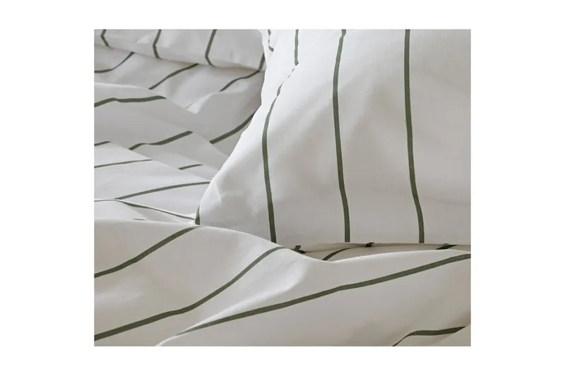 Dynetrekksett Dobbeltseng 3-Dels Saga - Grønn - Tekstiler - Sengetøy - Sengetøysett & dynetrekksett