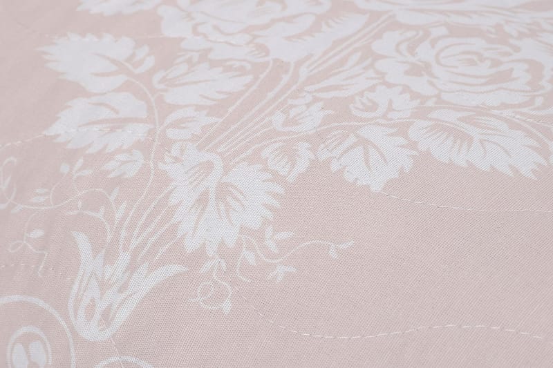 EnLora Home Sengeteppe Dobbelt 200x220+2 Putetrekk - Beige/Hvit - Tekstiler - Sengetøy - Sengetøysett & dynetrekksett - Sengesett dobbeltseng