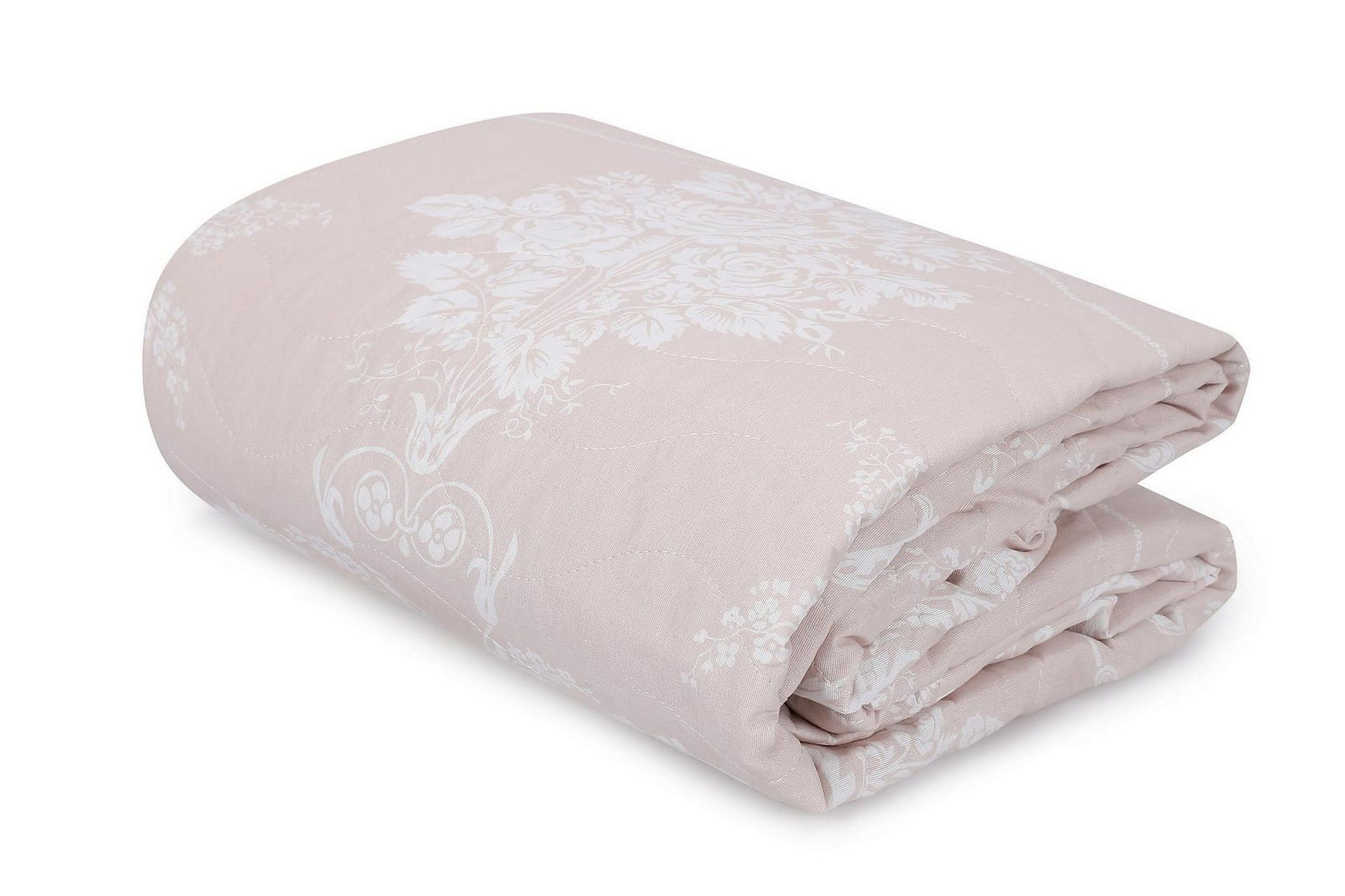 EnLora Home Sengeteppe Dobbelt 200x220+2 Putetrekk - Beige/Hvit