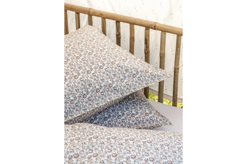 Faye Sengesett 220x230 cm Sateng Dusty Orange - Borås Cotton - Tekstiler - Sengetøy - Sengetøysett & dynetrekksett - Sengesett dobbeltseng