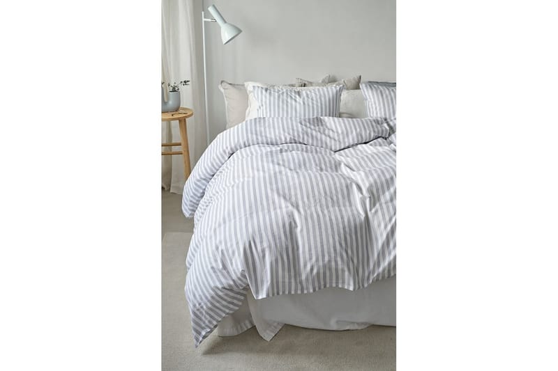 Dynetrekksett Enkeltseng 2-deler Mirjam - Blå - Tekstiler - Sengetøy - Sengetøysett & dynetrekksett