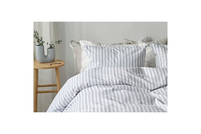 Dynetrekksett Enkeltseng 2-deler Mirjam - Blå - Tekstiler - Sengetøy - Sengetøysett & dynetrekksett