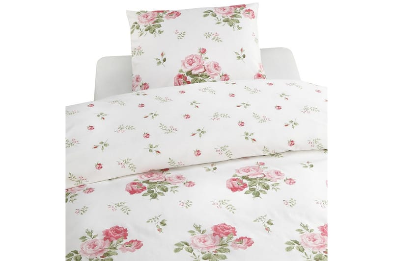 Dynetrekksett Enkeltseng 2-deler New Dawn Rosa, Rosa