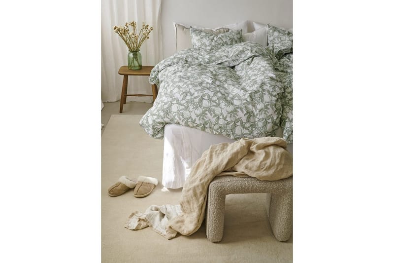 Dynetrekksett Enkeltseng 2-deler Pomegranate - Grønn - Tekstiler - Sengetøy - Sengetøysett & dynetrekksett