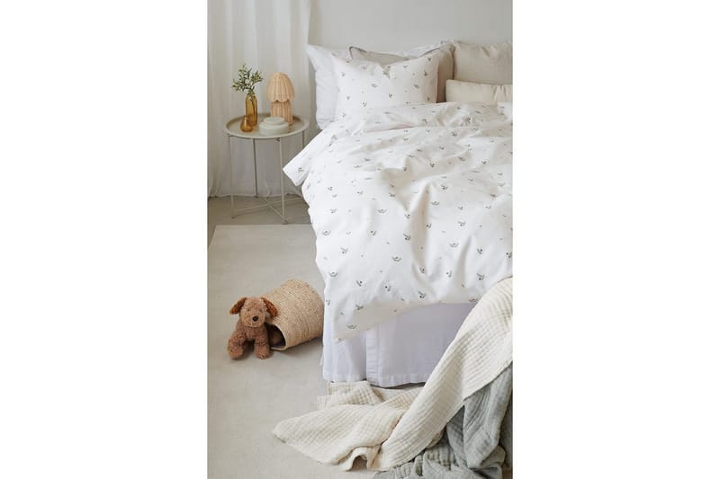 Dynetrekksett Enkeltseng 2-Delers Alvin Beige - Tekstiler - Sengetøy - Sengetøysett & dynetrekksett