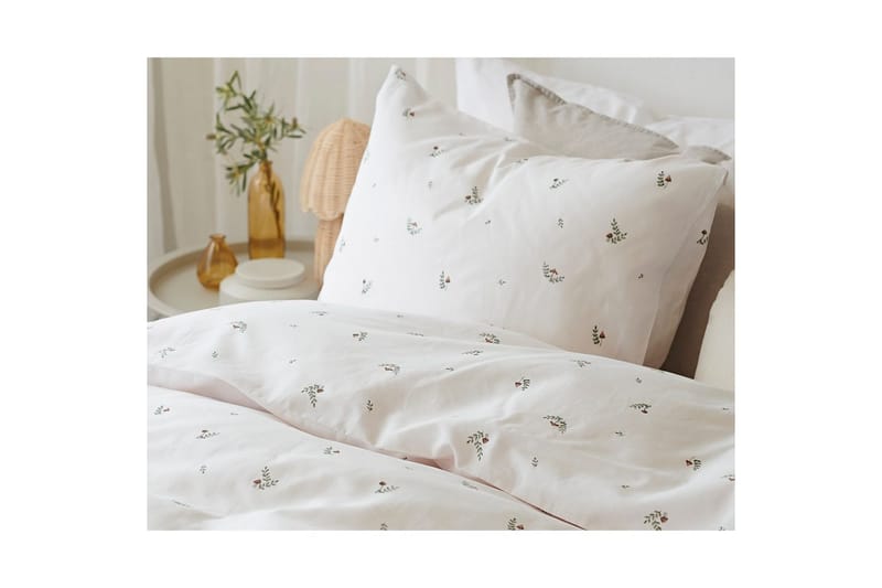 Dynetrekksett Enkeltseng 2-Delers Alvin Beige - Tekstiler - Sengetøy - Dyne