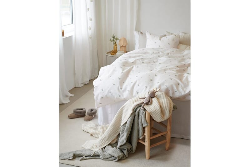 Dynetrekksett Enkeltseng 2-Delers Alvin Beige - Tekstiler - Sengetøy - Sengetøysett & dynetrekksett