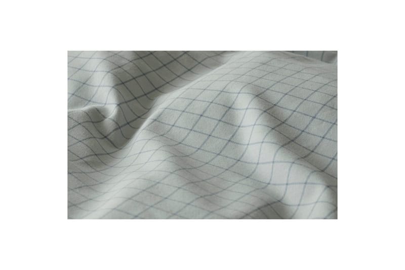 Dynetrekksett Enkeltseng 2-Delers Birger Flanell - Grønn - Tekstiler - Sengetøy - Sengetøysett & dynetrekksett