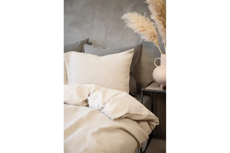 Dynetrekksett Enkeltseng 2-Delers Rolling - Sand - Tekstiler - Sengetøy - Sengetøysett & dynetrekksett