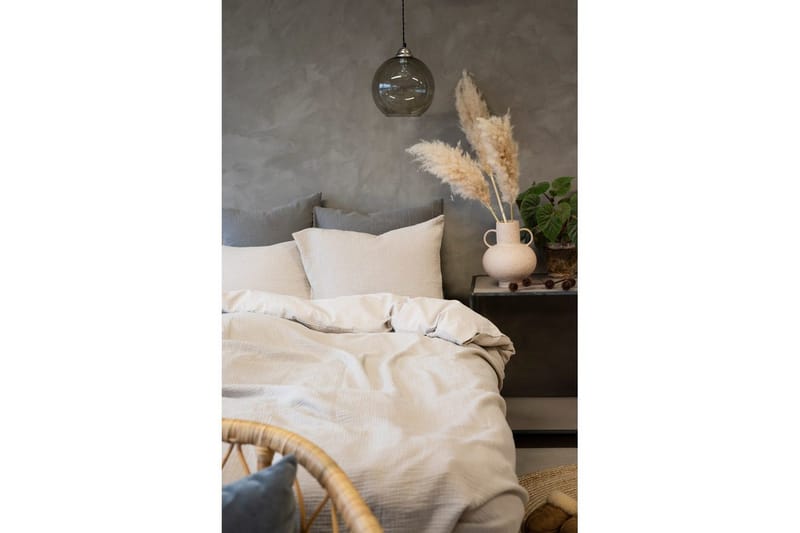 Dynetrekksett Enkeltseng 2-Delers Rolling - Sand - Tekstiler - Sengetøy - Sengetøysett & dynetrekksett