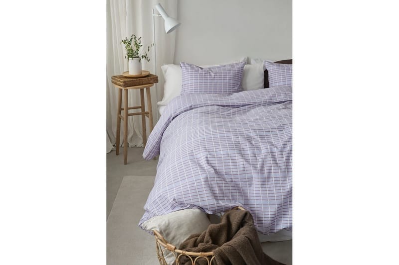 Dynetrekksett Enkeltseng 2-Delers Rumba Blå - Tekstiler - Sengetøy - Sengetøysett & dynetrekksett