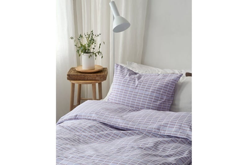 Dynetrekksett Enkeltseng 2-Delers Rumba Blå - Tekstiler - Sengetøy - Sengetøysett & dynetrekksett